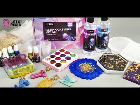 Coaster Resin All-in-one Kit