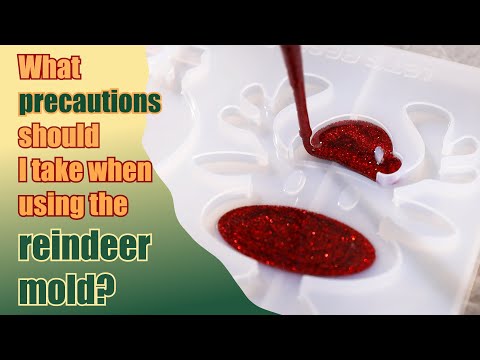 Christmas Reindeer Resin Molds