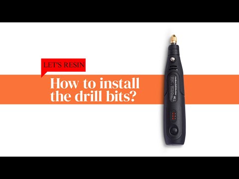 Cordless Resin Drill with Deburring Tool – 3-Speed Rotary Tool Kit