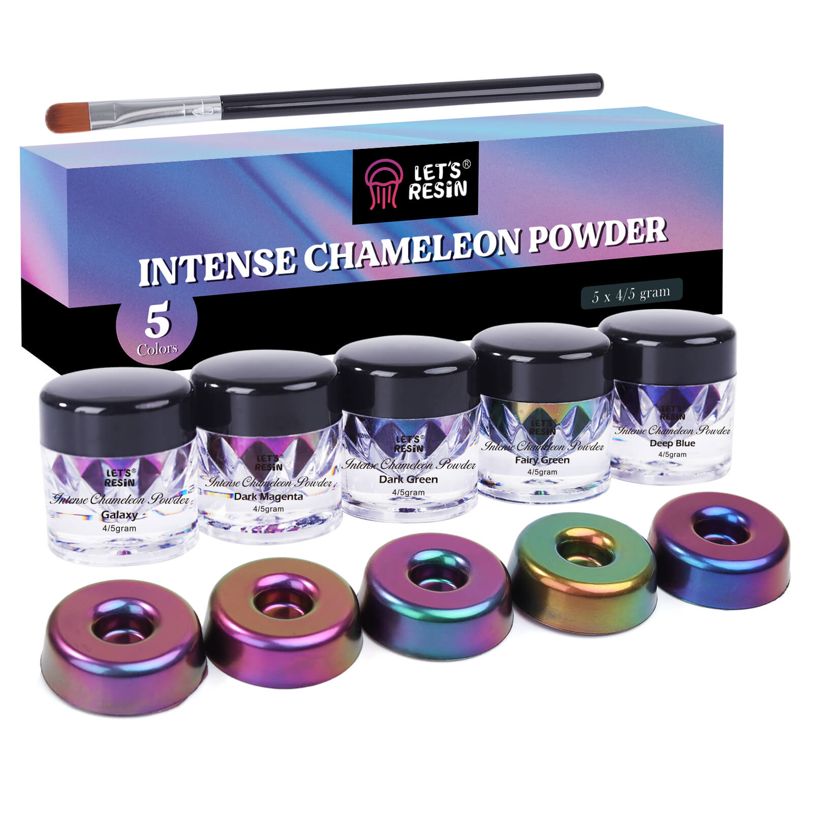 Intense Chameleon Mica Powder Set
