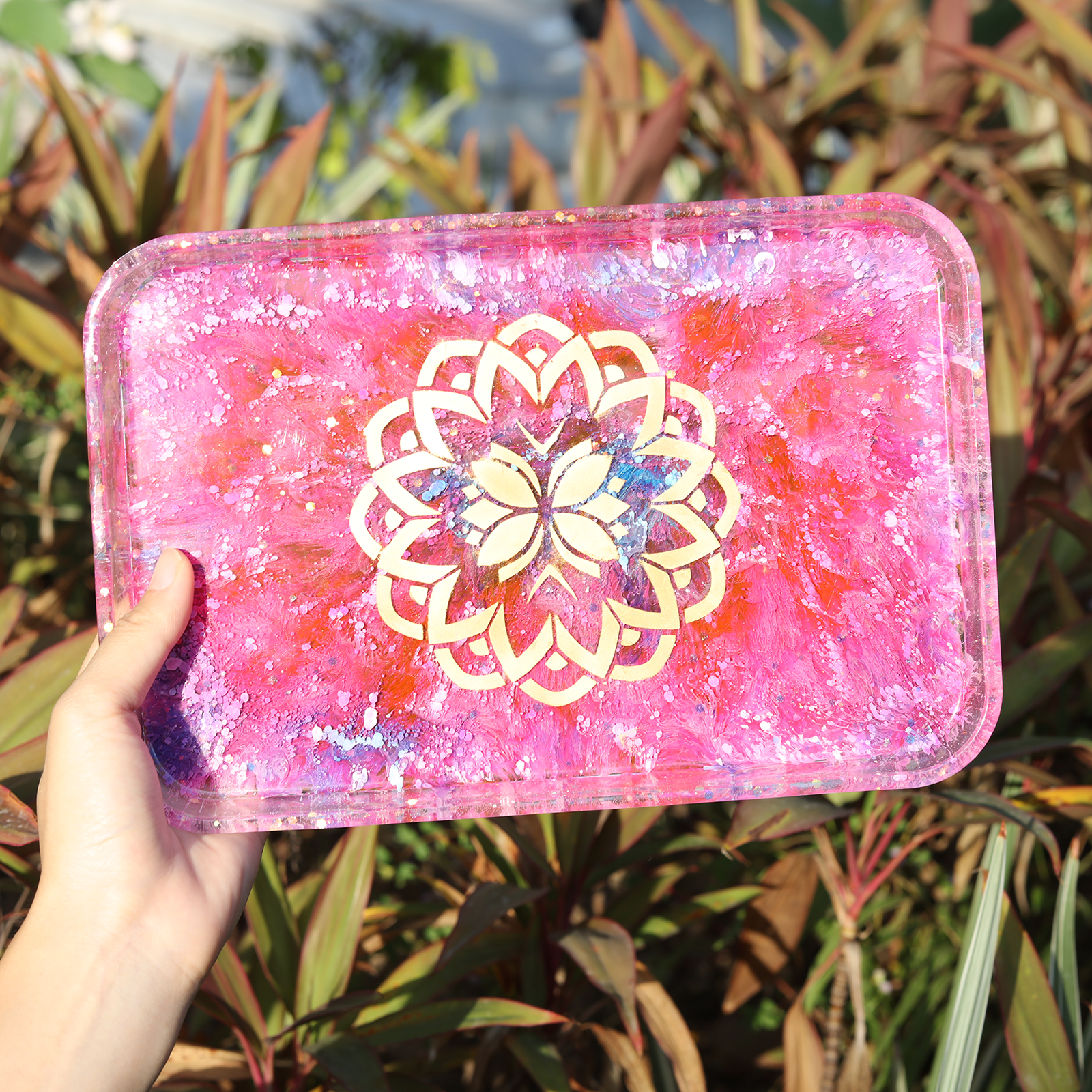 Large Rolling Tray Resin Molds