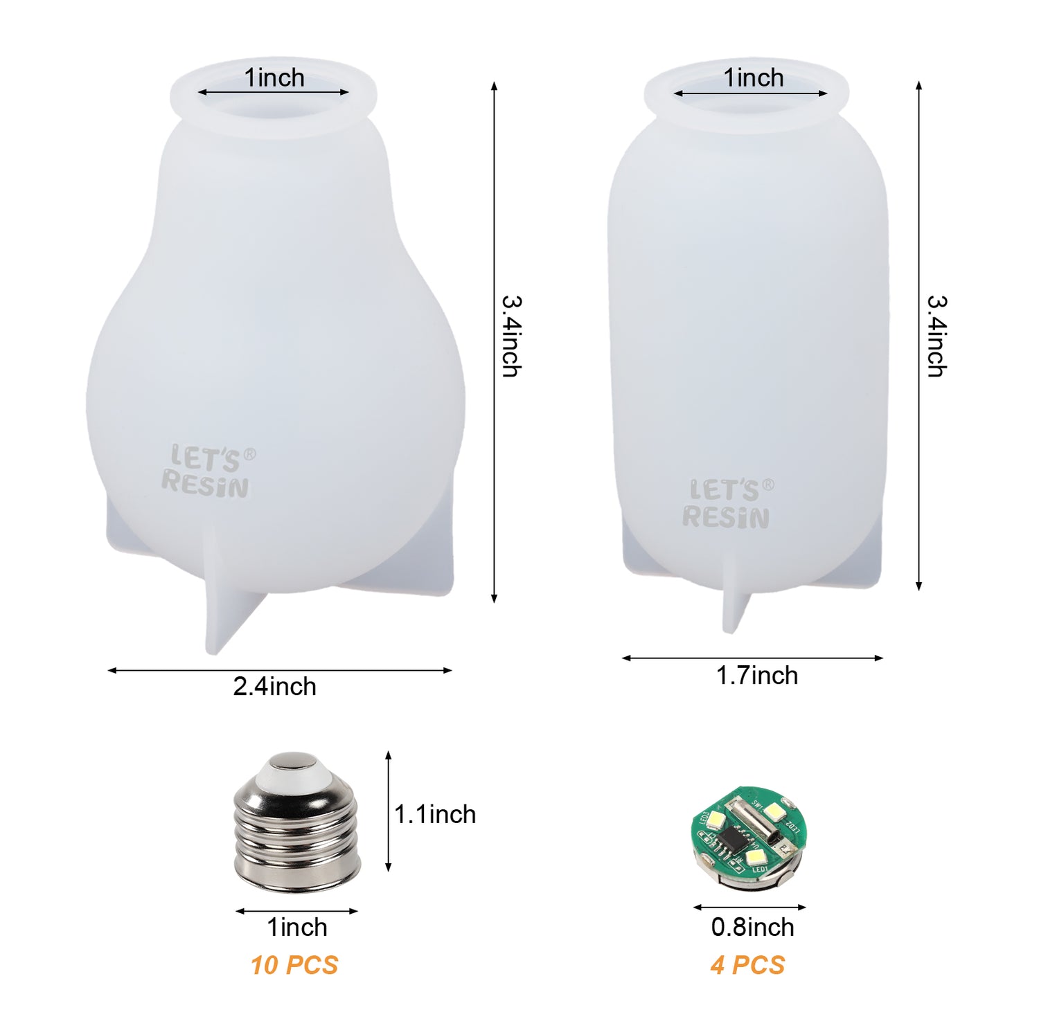 Light Bulb Molds