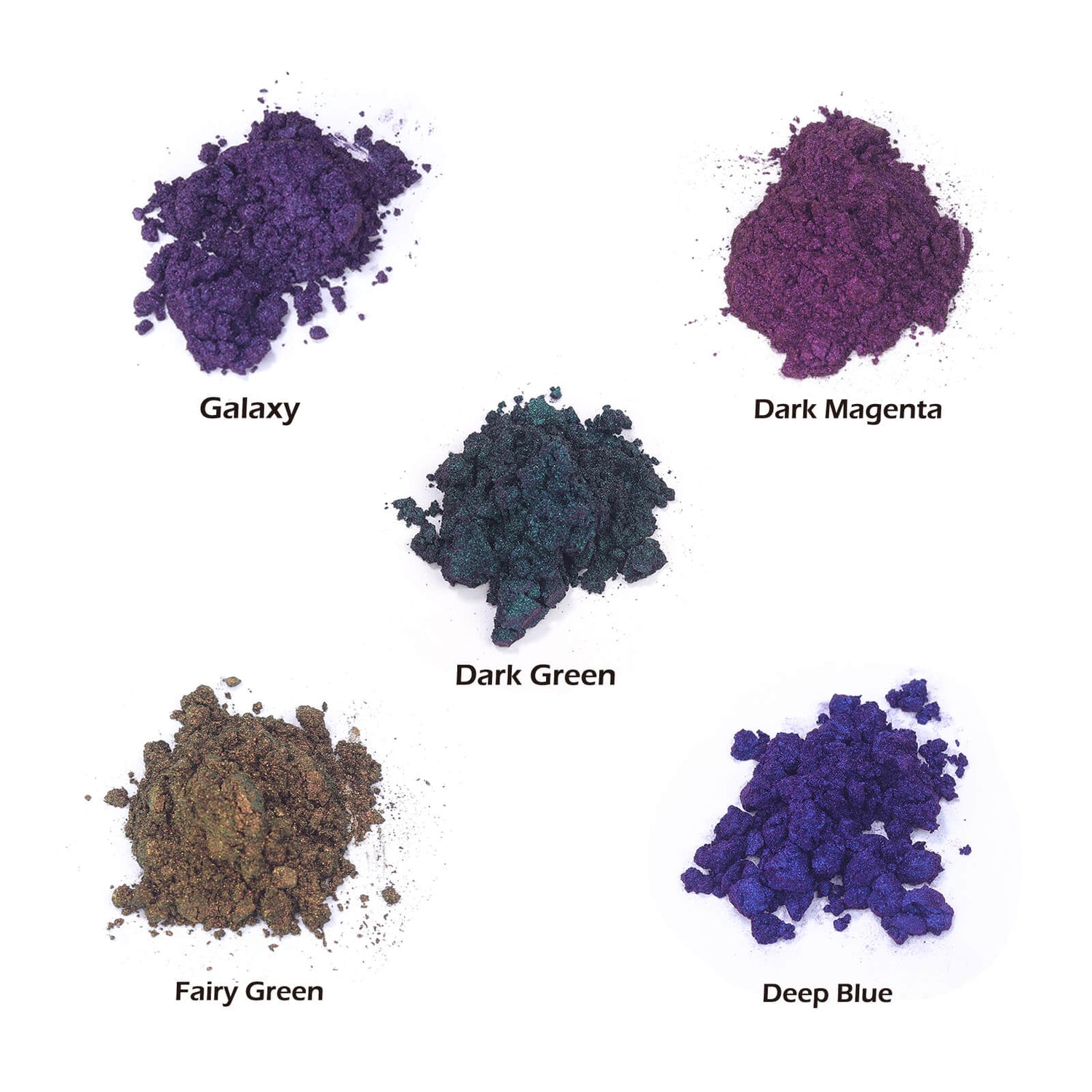 Intense Chameleon Mica Powder Set