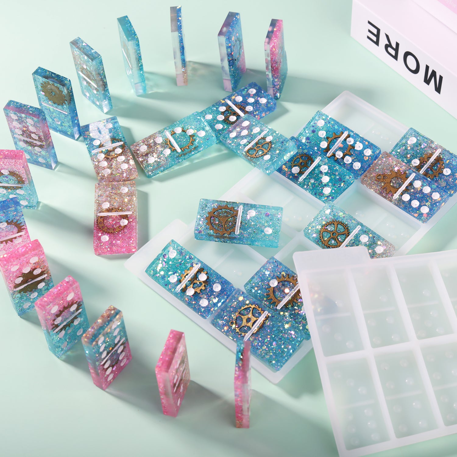 domino molds for resin