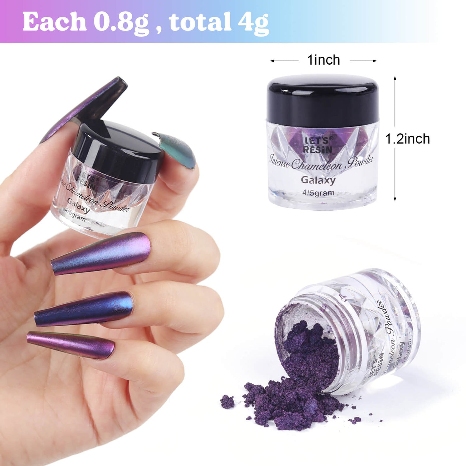 Intense Chameleon Mica Powder Set