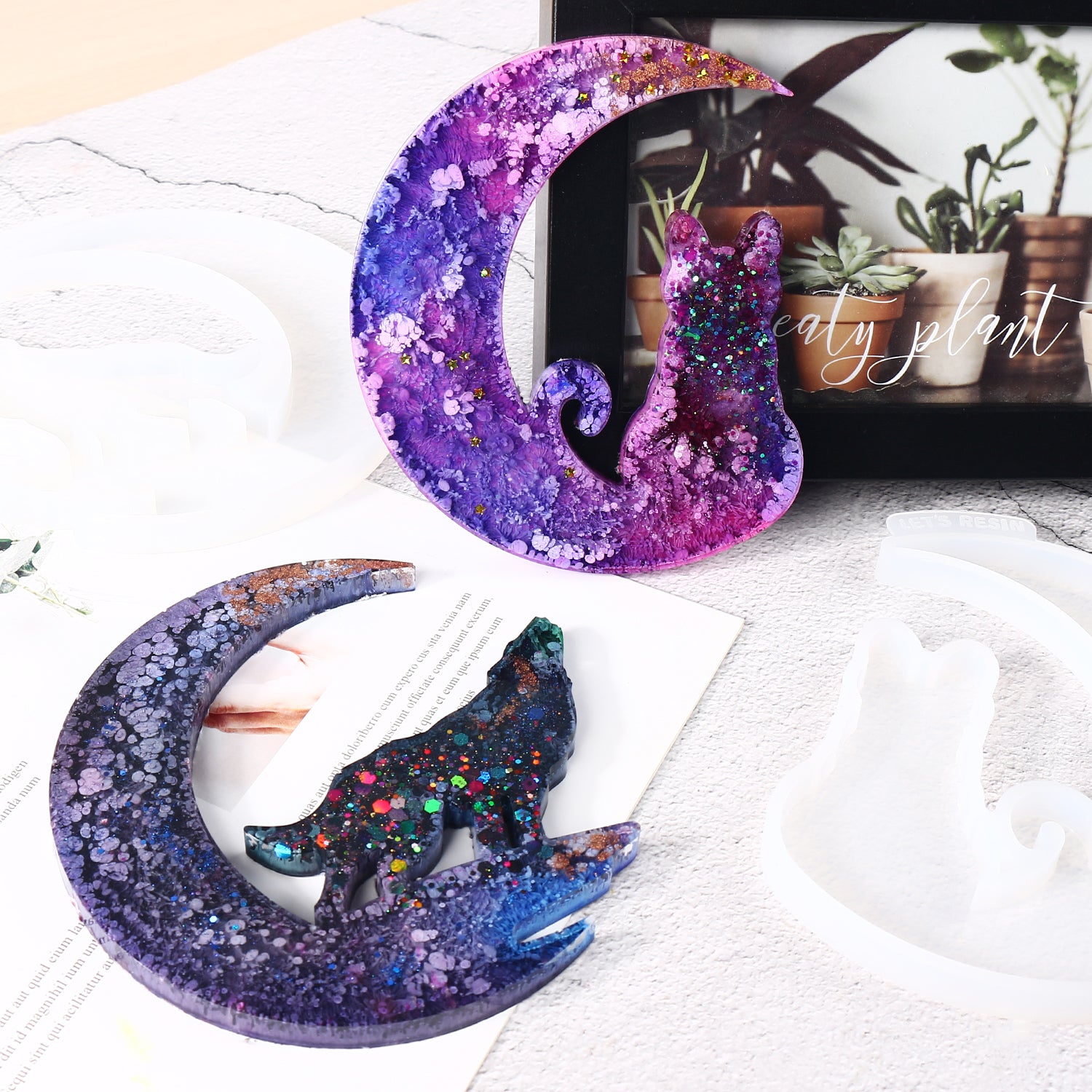 Crescents Moon Resin Molds