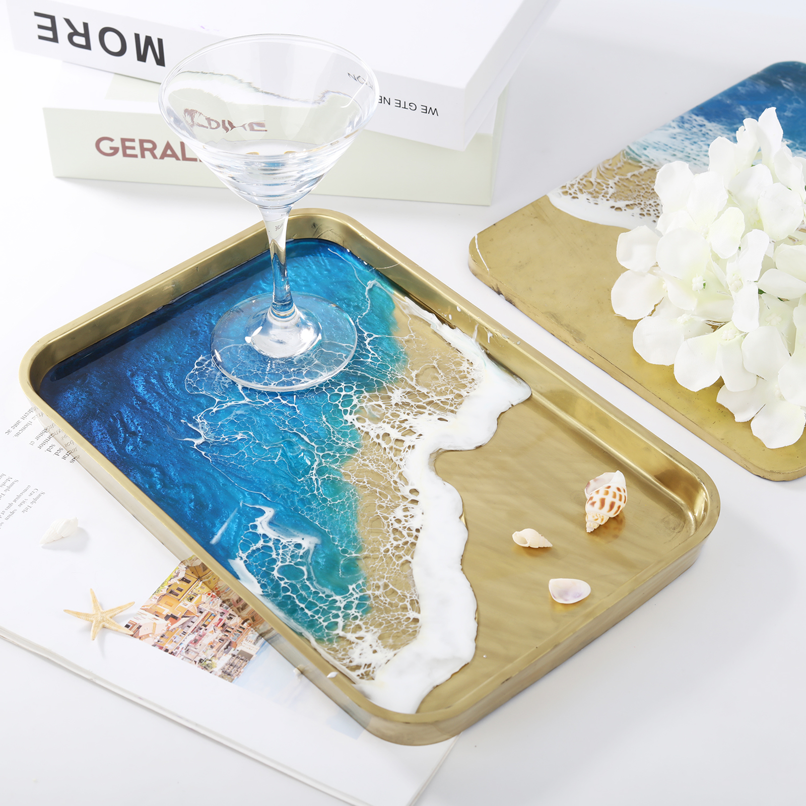 Large Rolling Tray Resin Molds