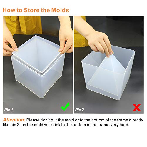 Pyramid Resin Molds