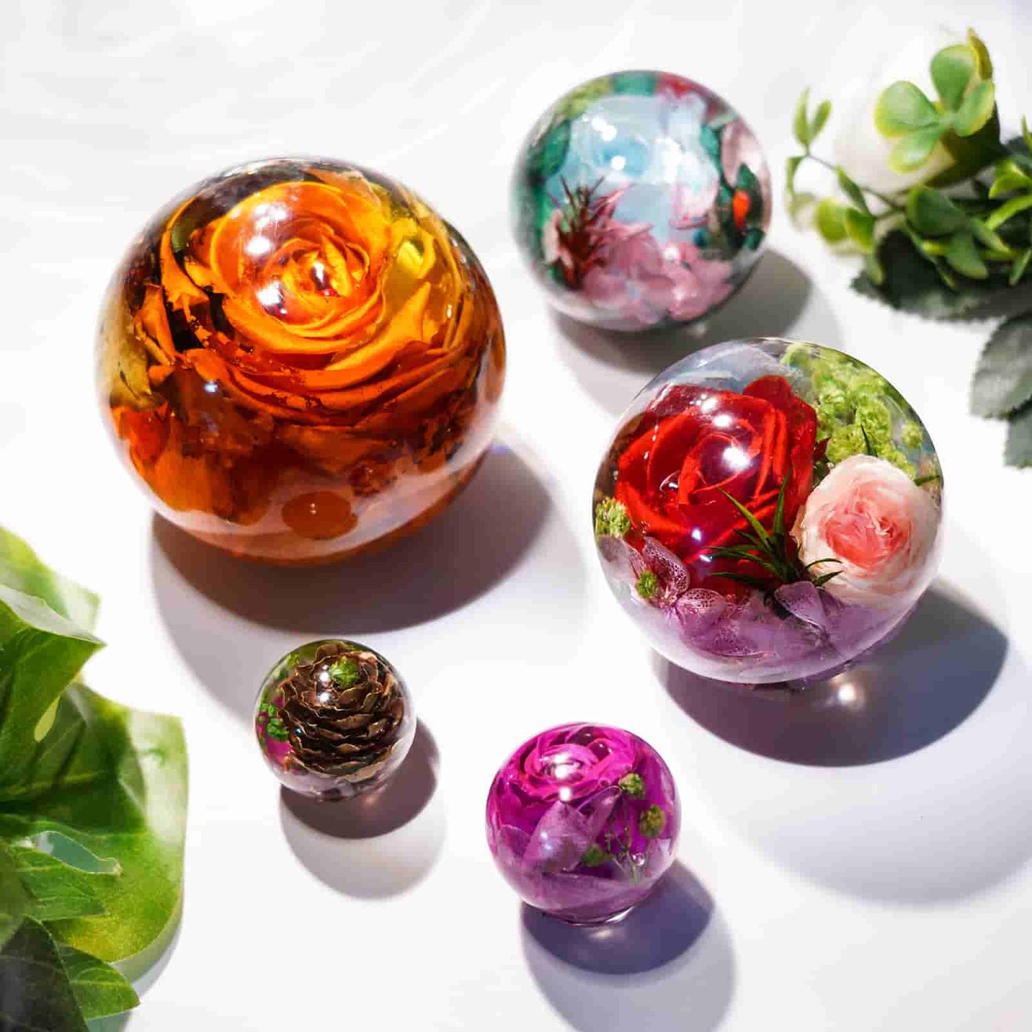 Seamless Sphere Resin Molds