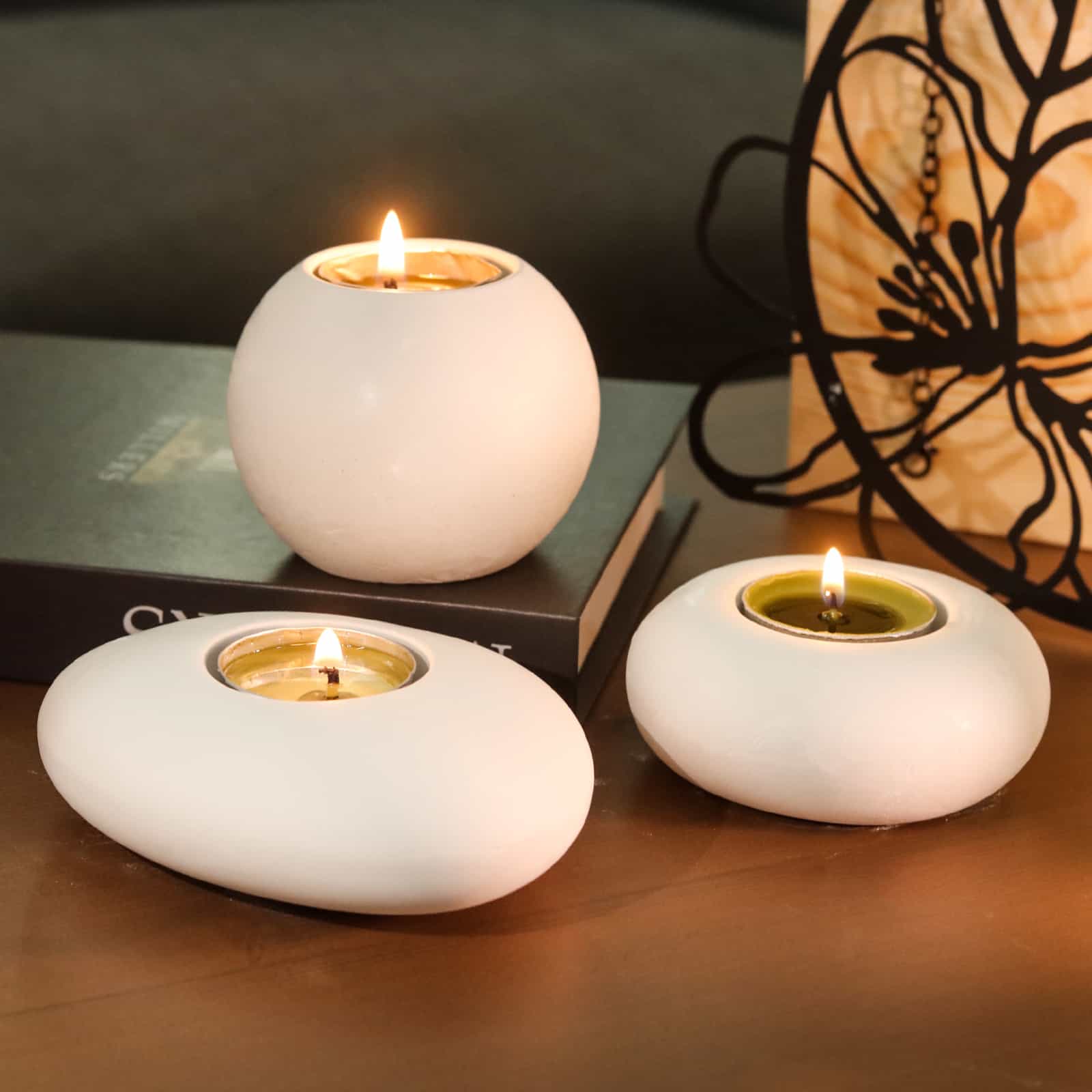 Tealight Candle Holder Resin Molds