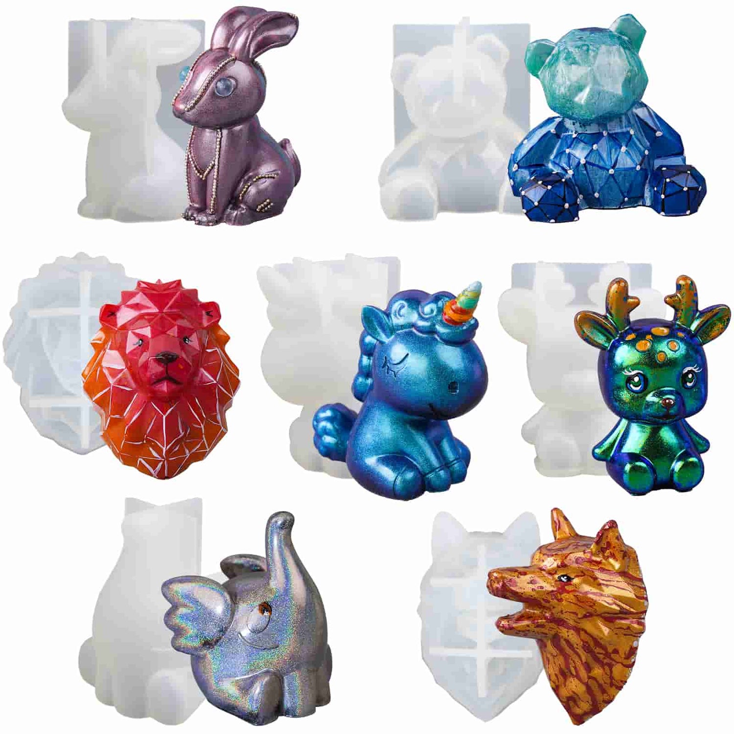 animal resin molds