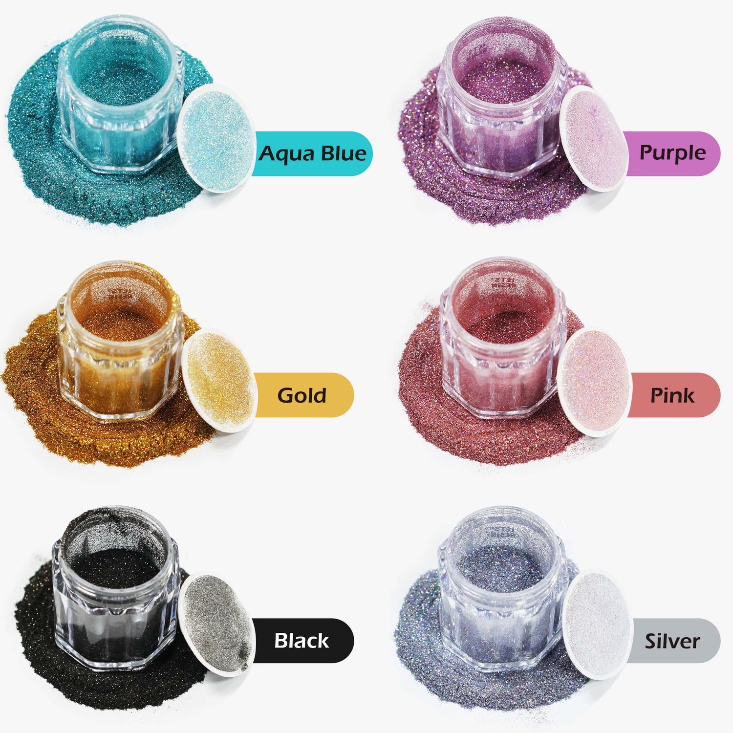 Ultra Fine Holographic Glitter Set