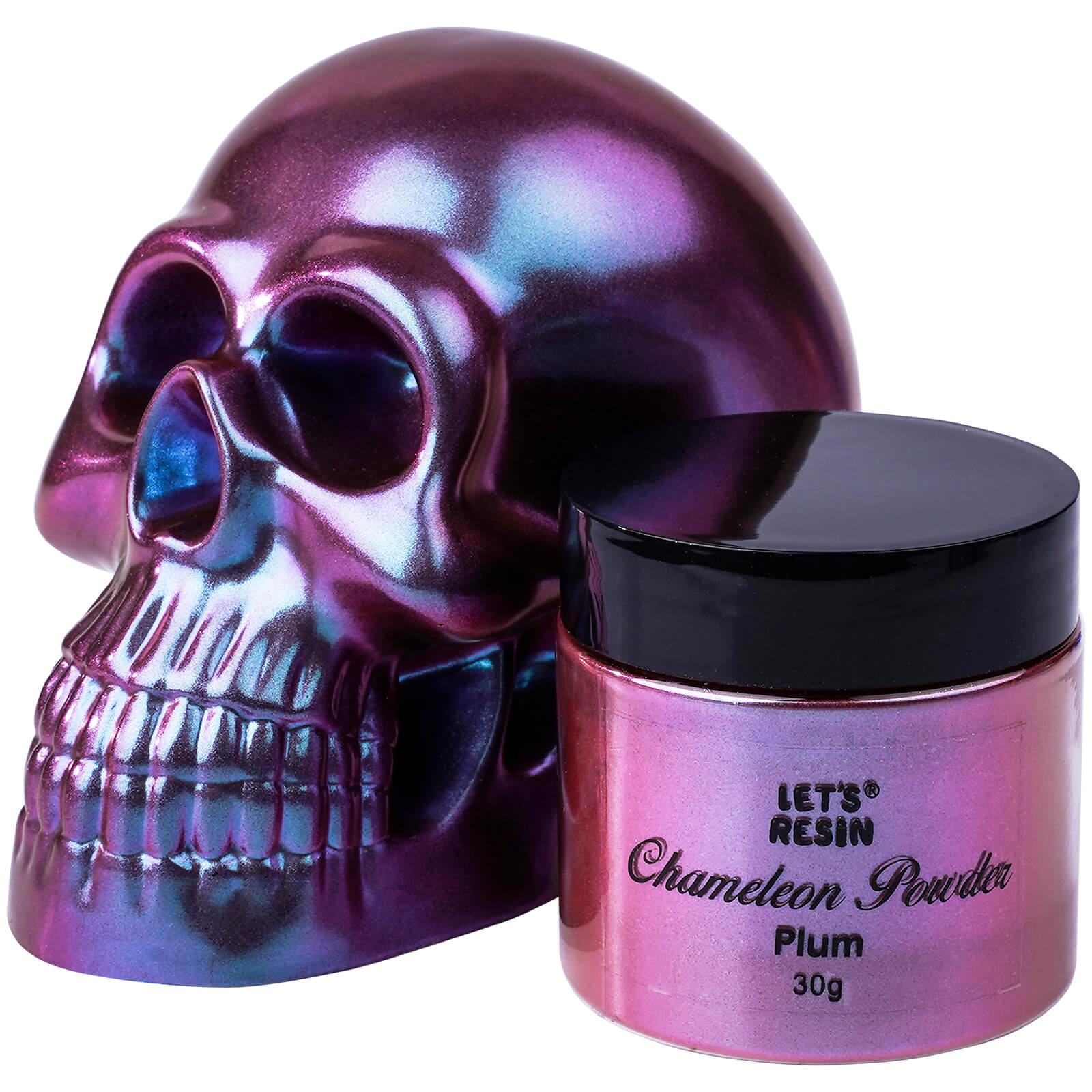 30g Color Shift Mica Powder - Plum