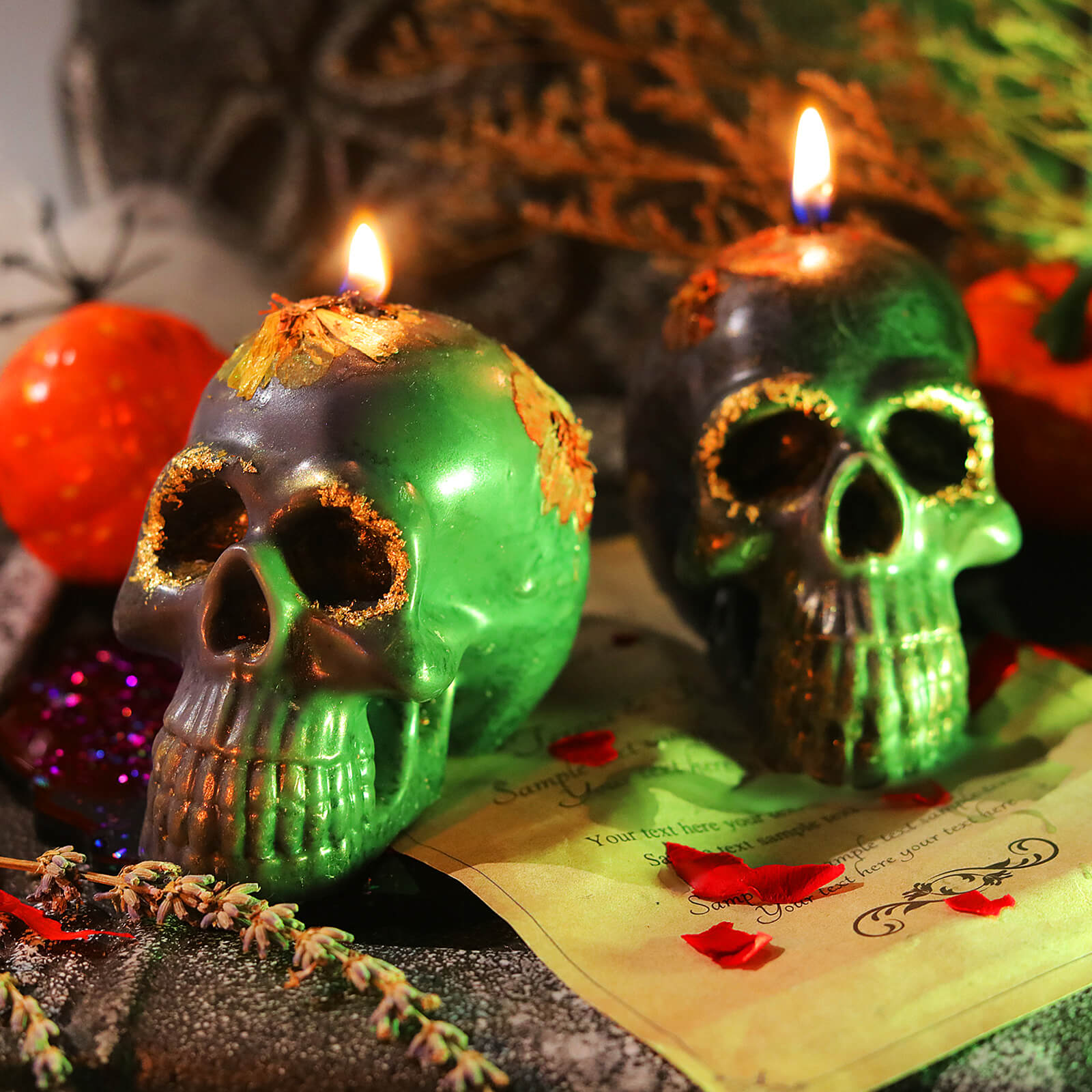 3D Skull Resin Mold
