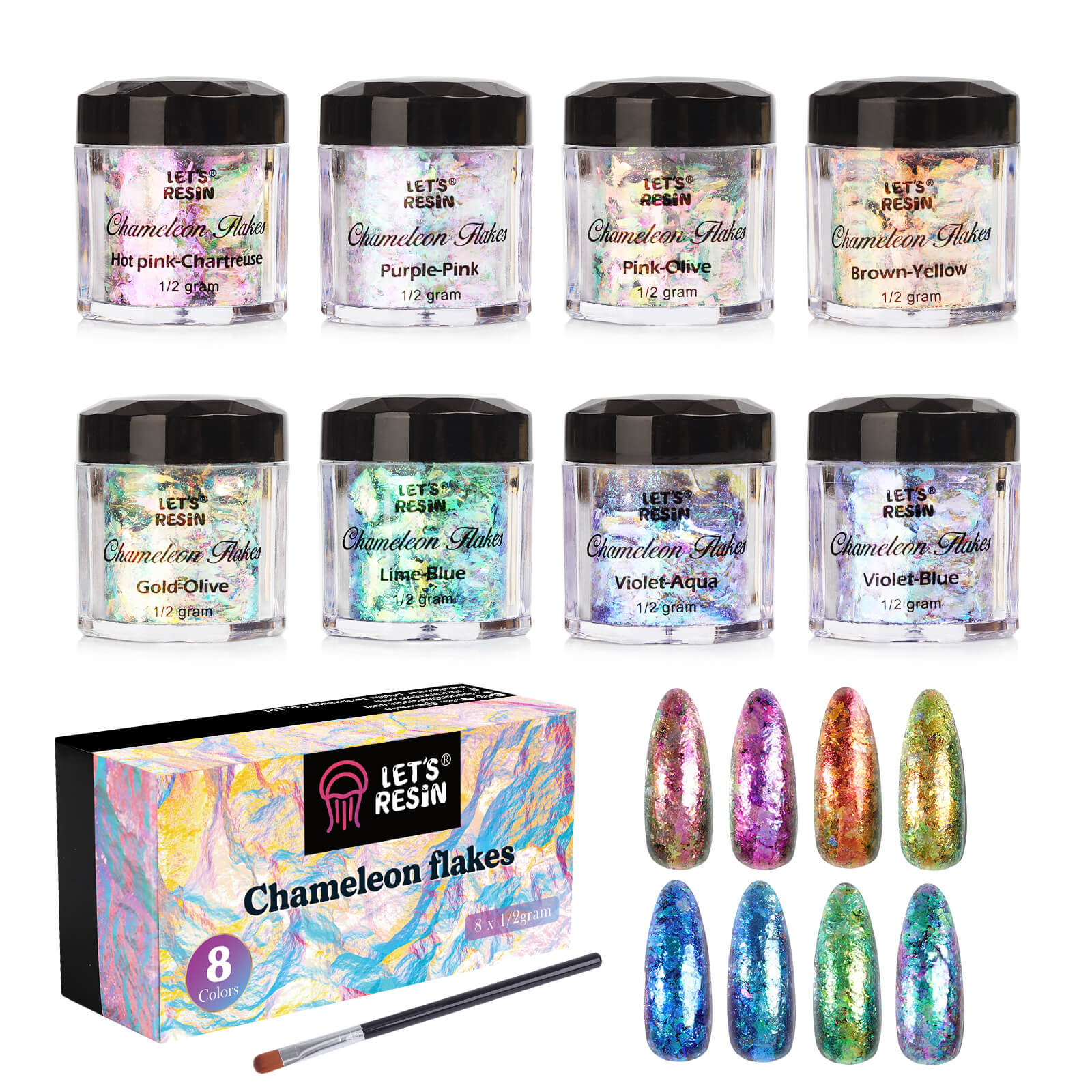 Chameleon Flakes Set - Luxury Ver