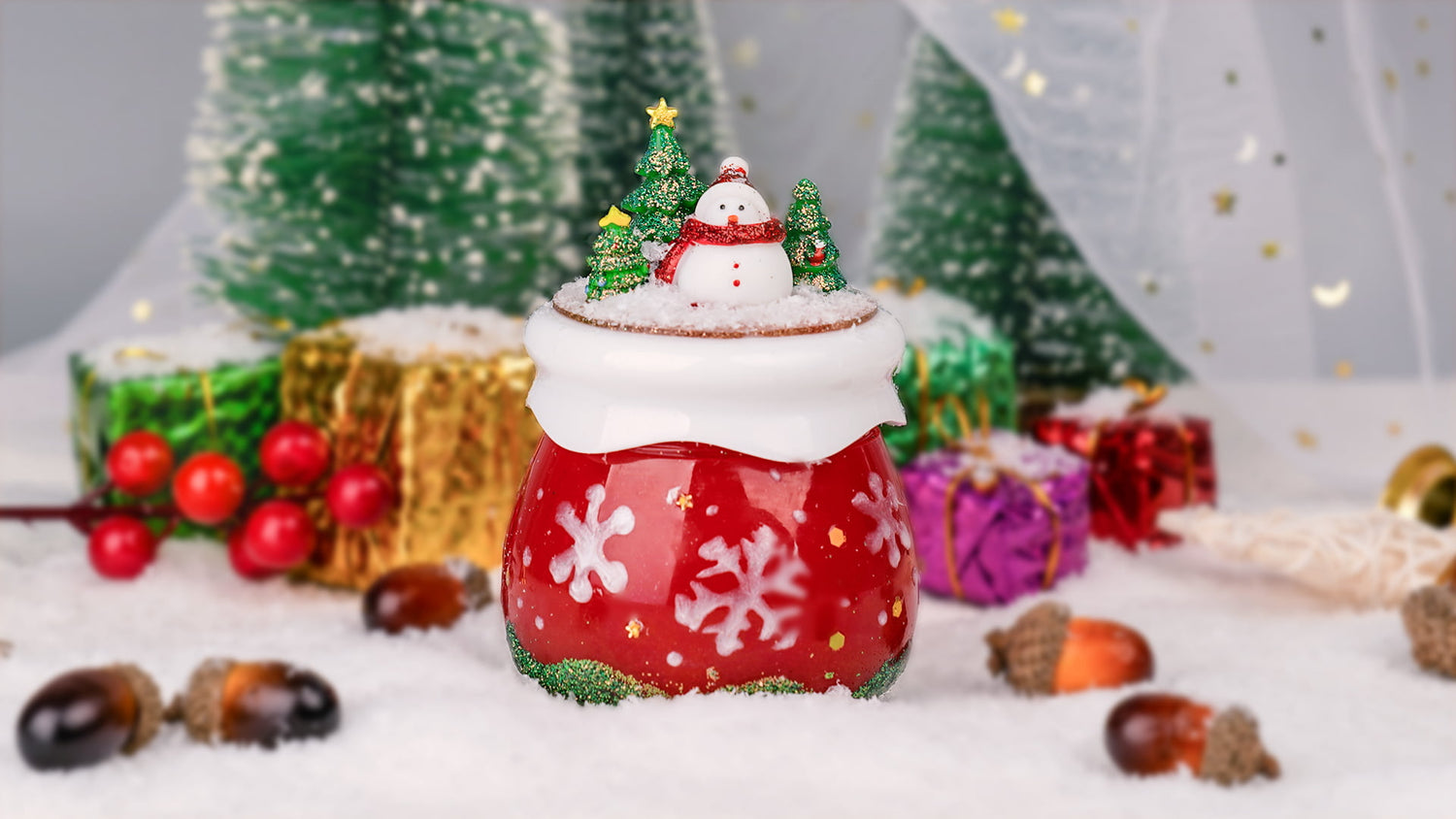 How to Create A Christmas Jar Ornament？