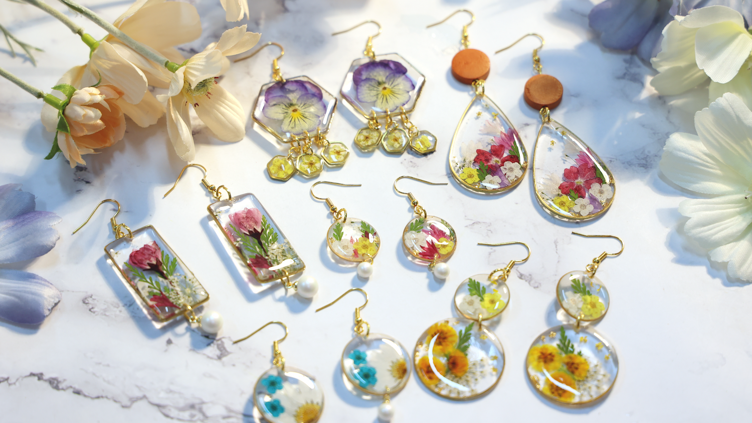 How to Create Easy Earrings with UV Resin