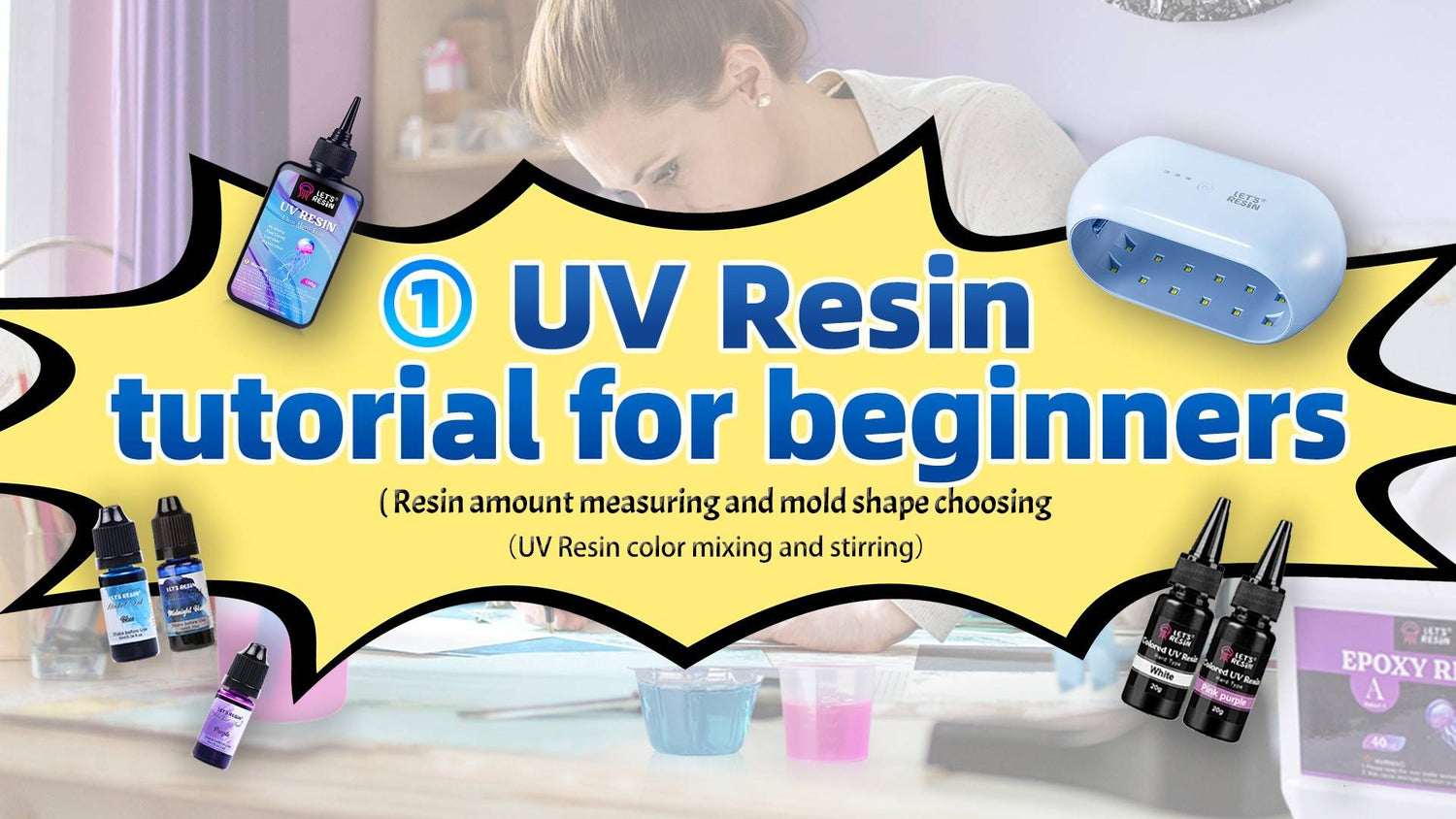 UV Resin Tutorial for Beginners I
