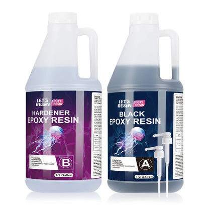 1 Gallon Black Epoxy Resin