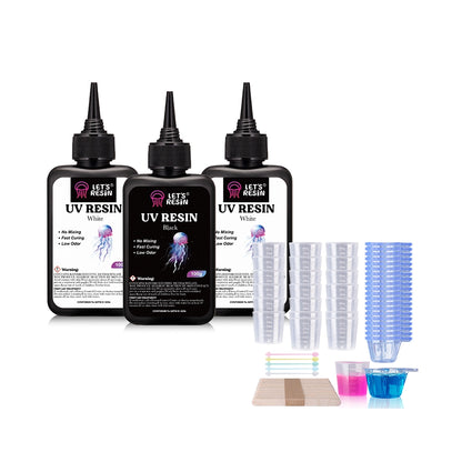 Colored UV Resin
