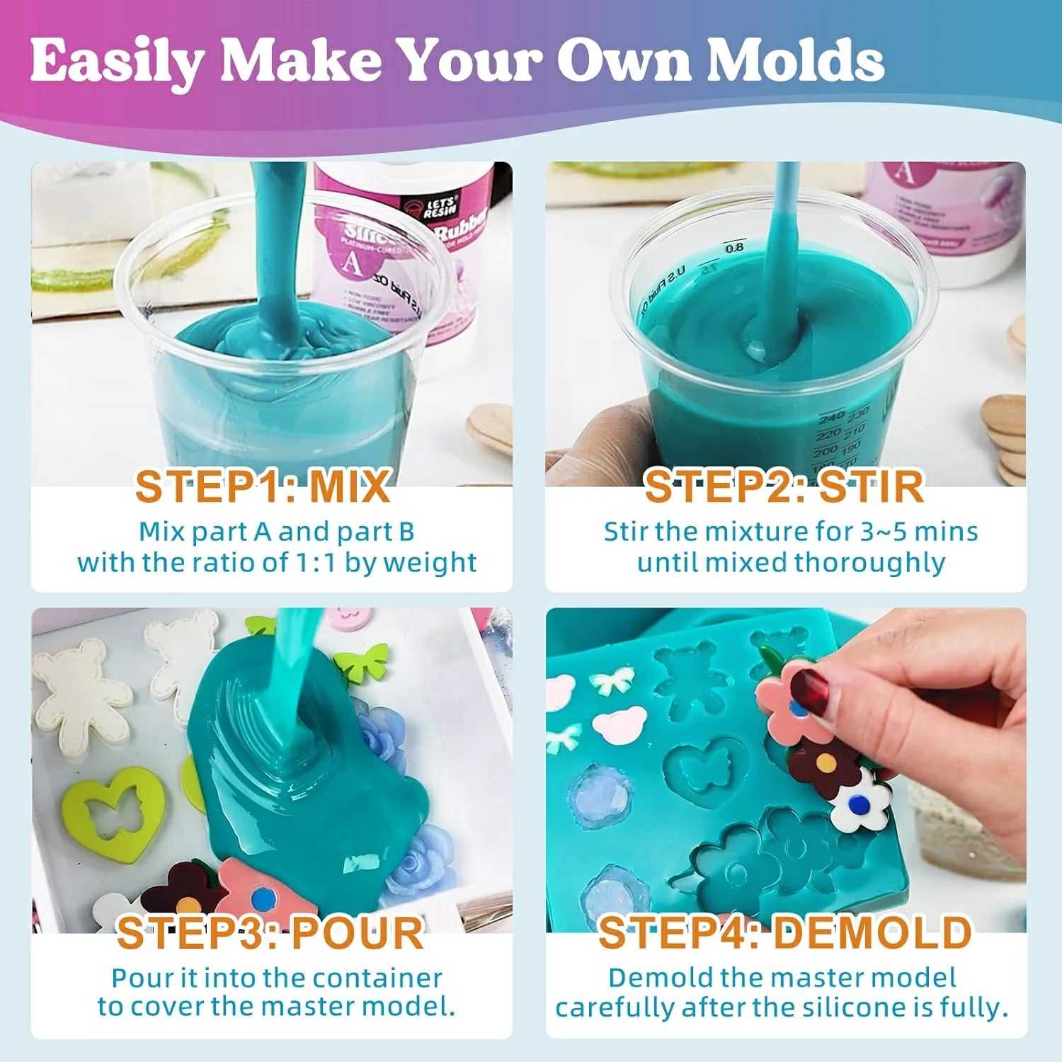 Liquid Silicone Food Grade for Mold Making