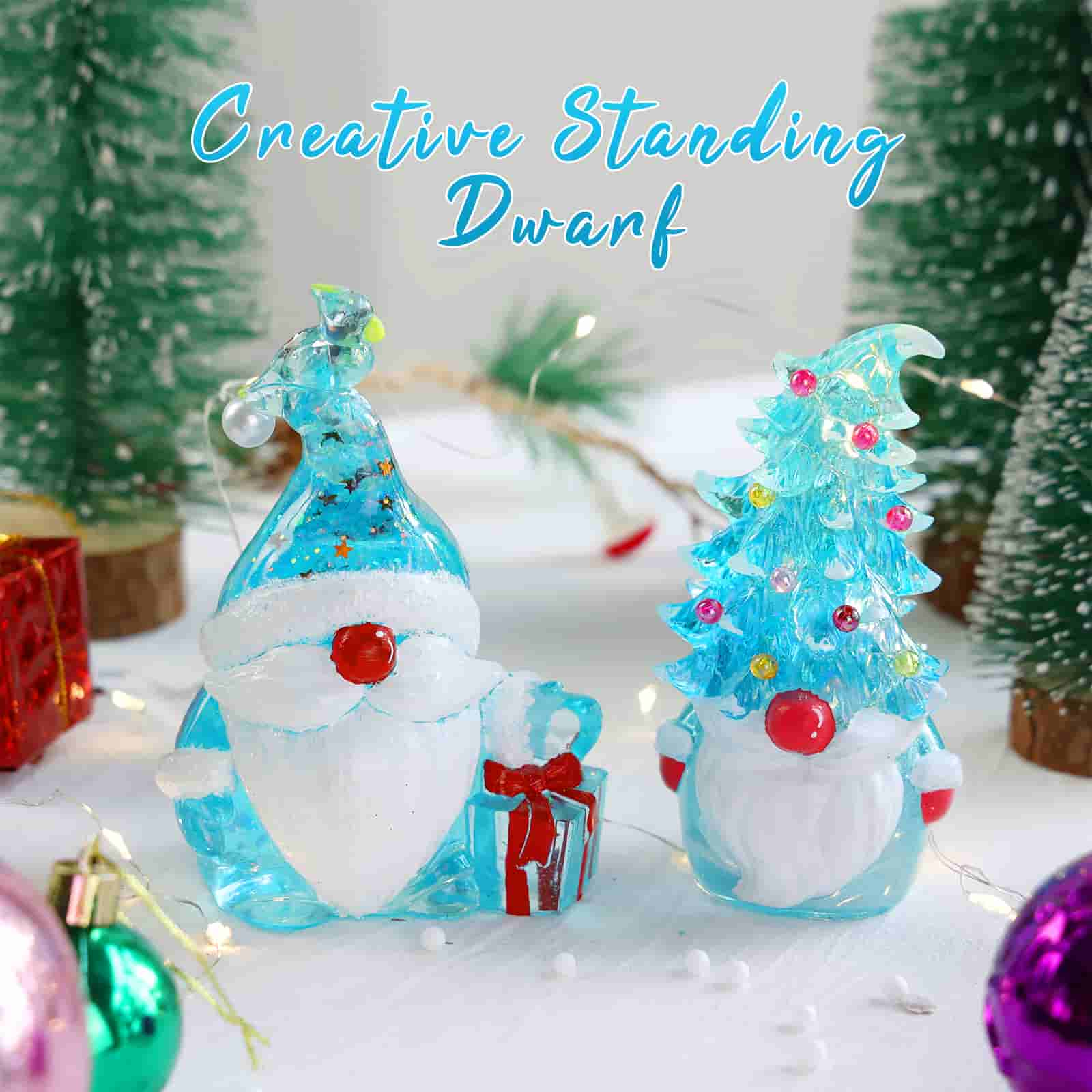 Christmas Gnomes Molds - 2 Pcs