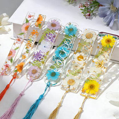 3 Shapes Silicone Bookmark Molds Set