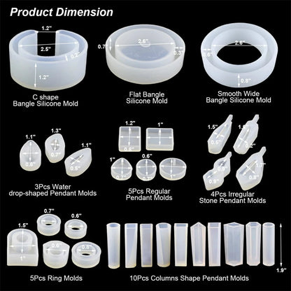 Jewelry Molds for UV Resin