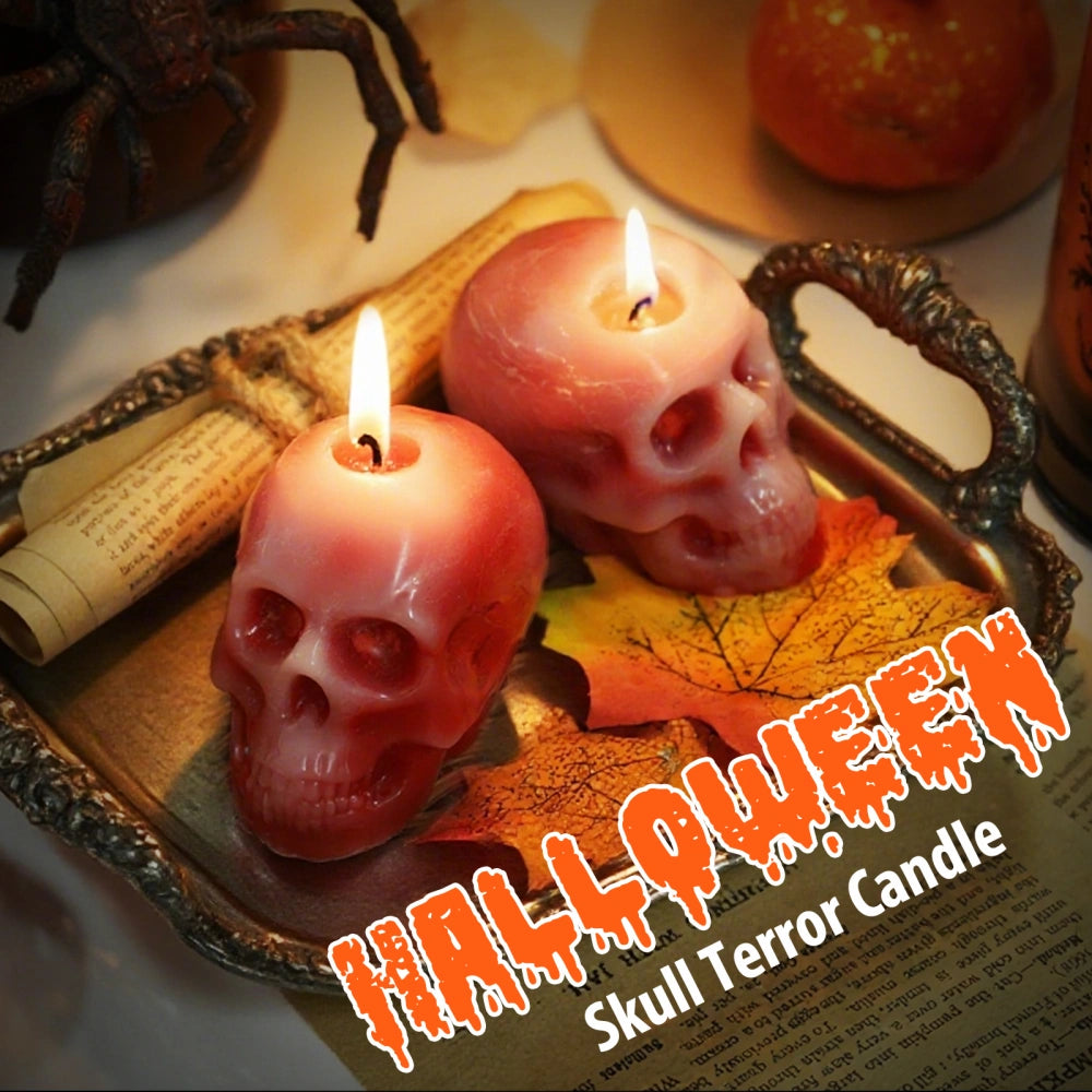 skull candle mold