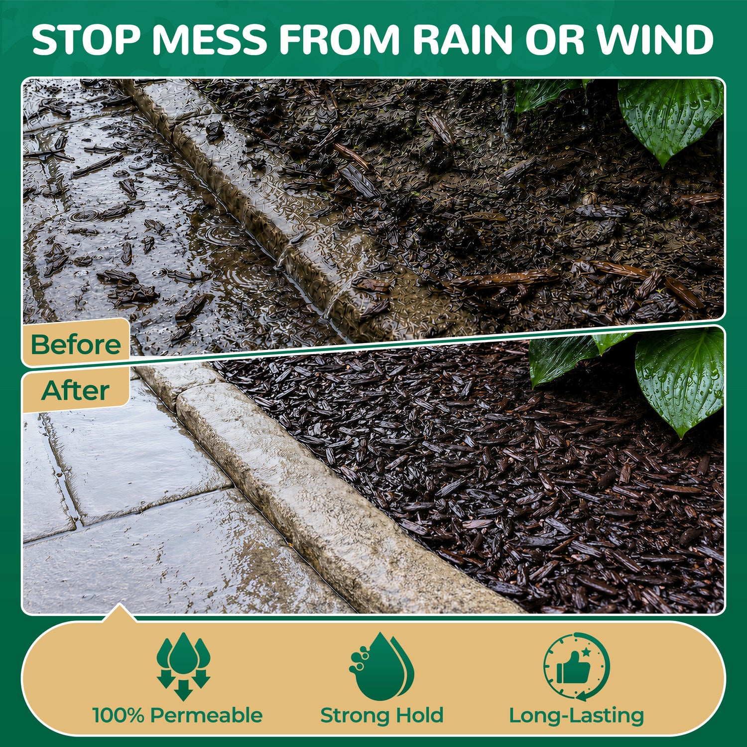 Mulch &amp; Rock Glue