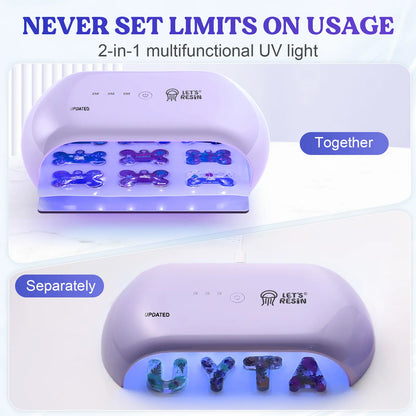 Double-Sided UV Resin Light