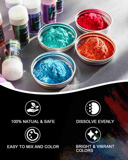 60 Colors Mica Powder
