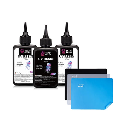 Colored UV Resin