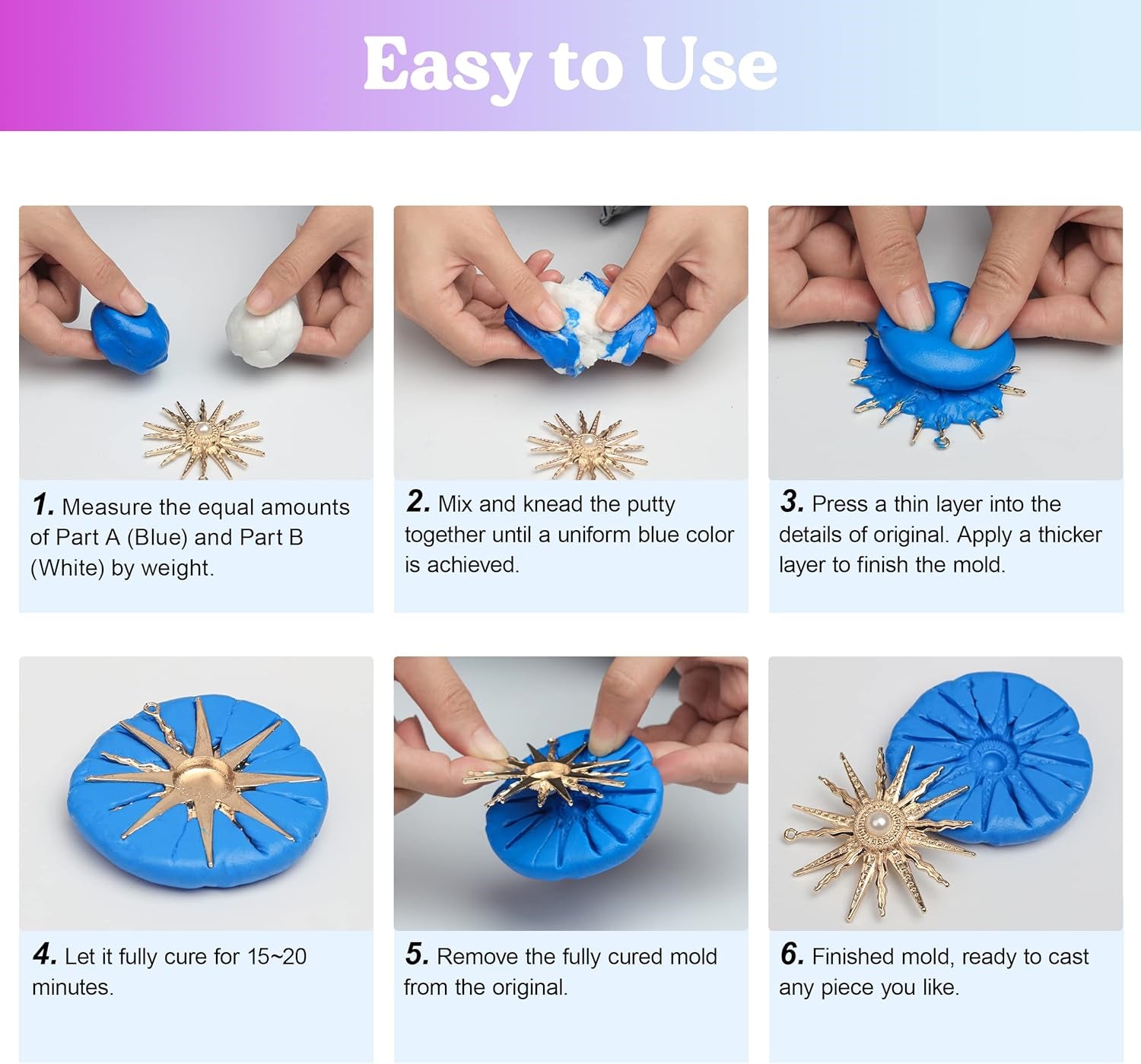 Let's Resin Silicone Mold Making Kit