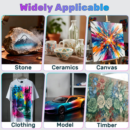 45 Colors Airbrush Paint Set