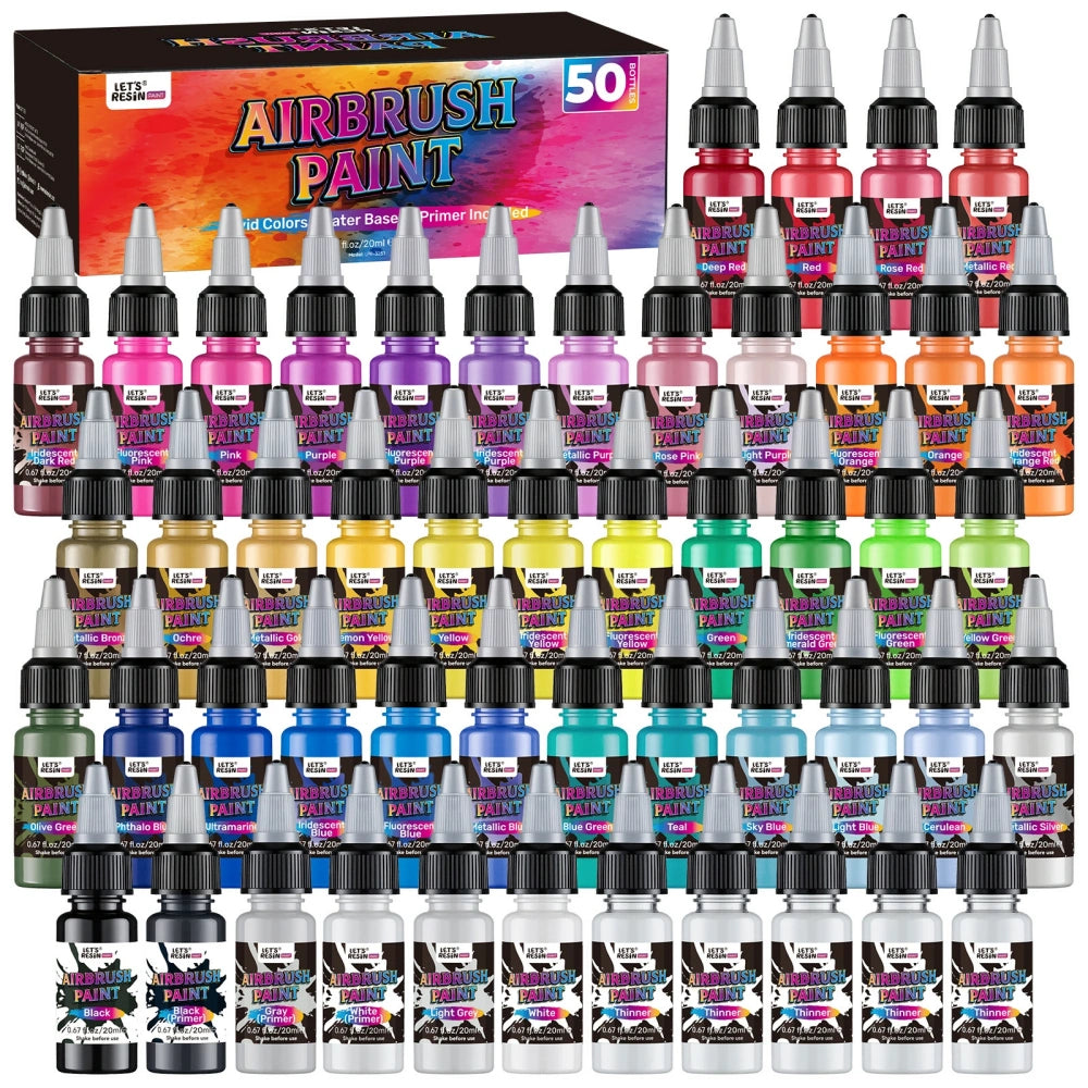 45 Colors Airbrush Paint Set