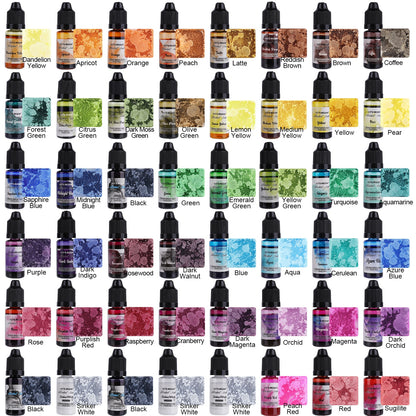 High Concentrated Alcohol Ink Set