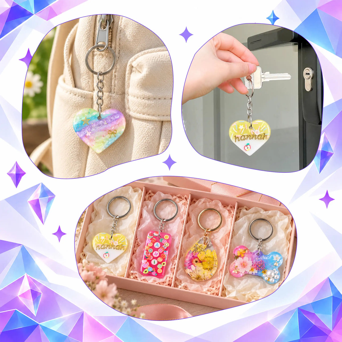 Keychain Making All-in-one Kit