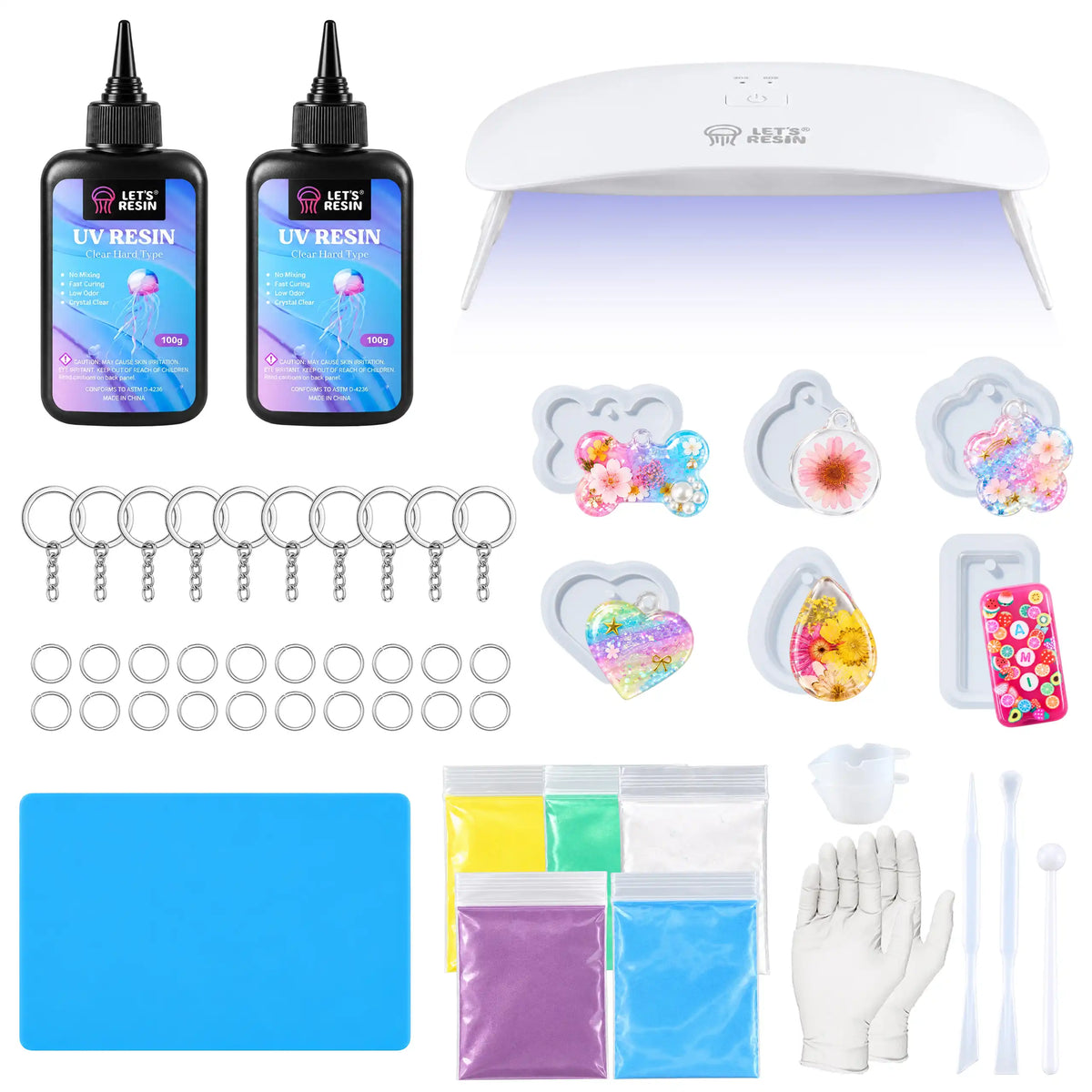 Keychain Making All-in-one Kit