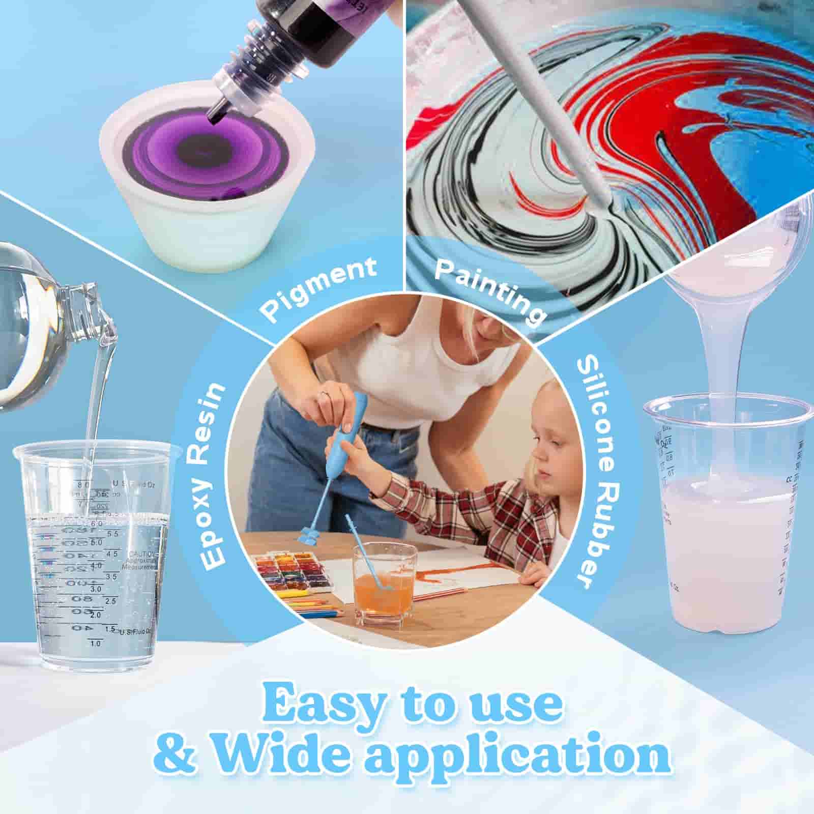 mixer paddles easy to use and wide application, such as epoxy resin, pigment, painting and silicone rubber