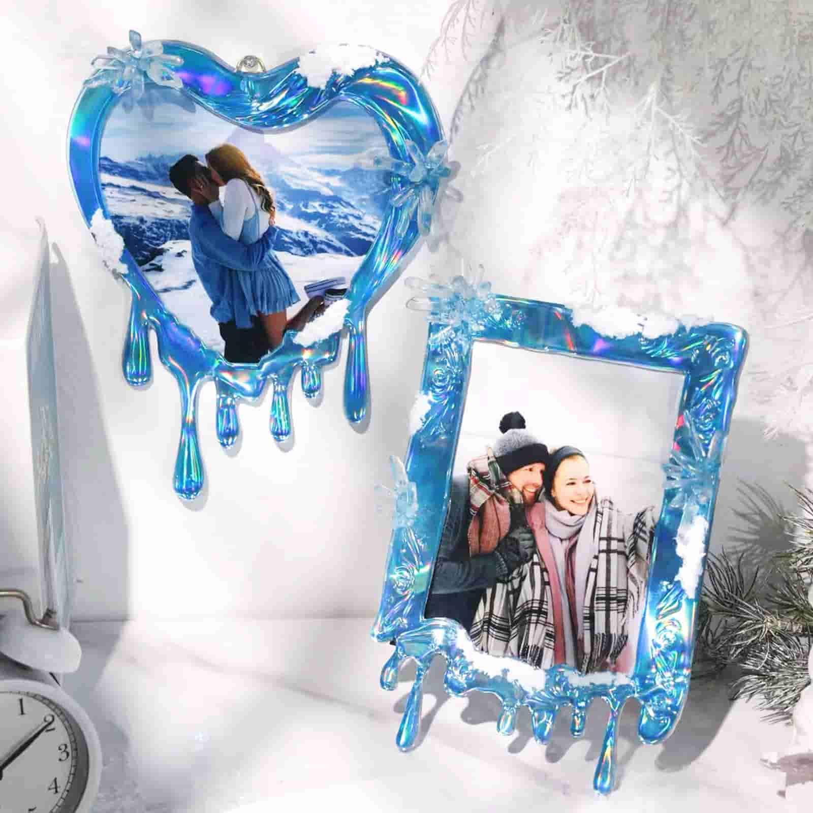 Melting Photo Frame Molds with Hanging Accessories