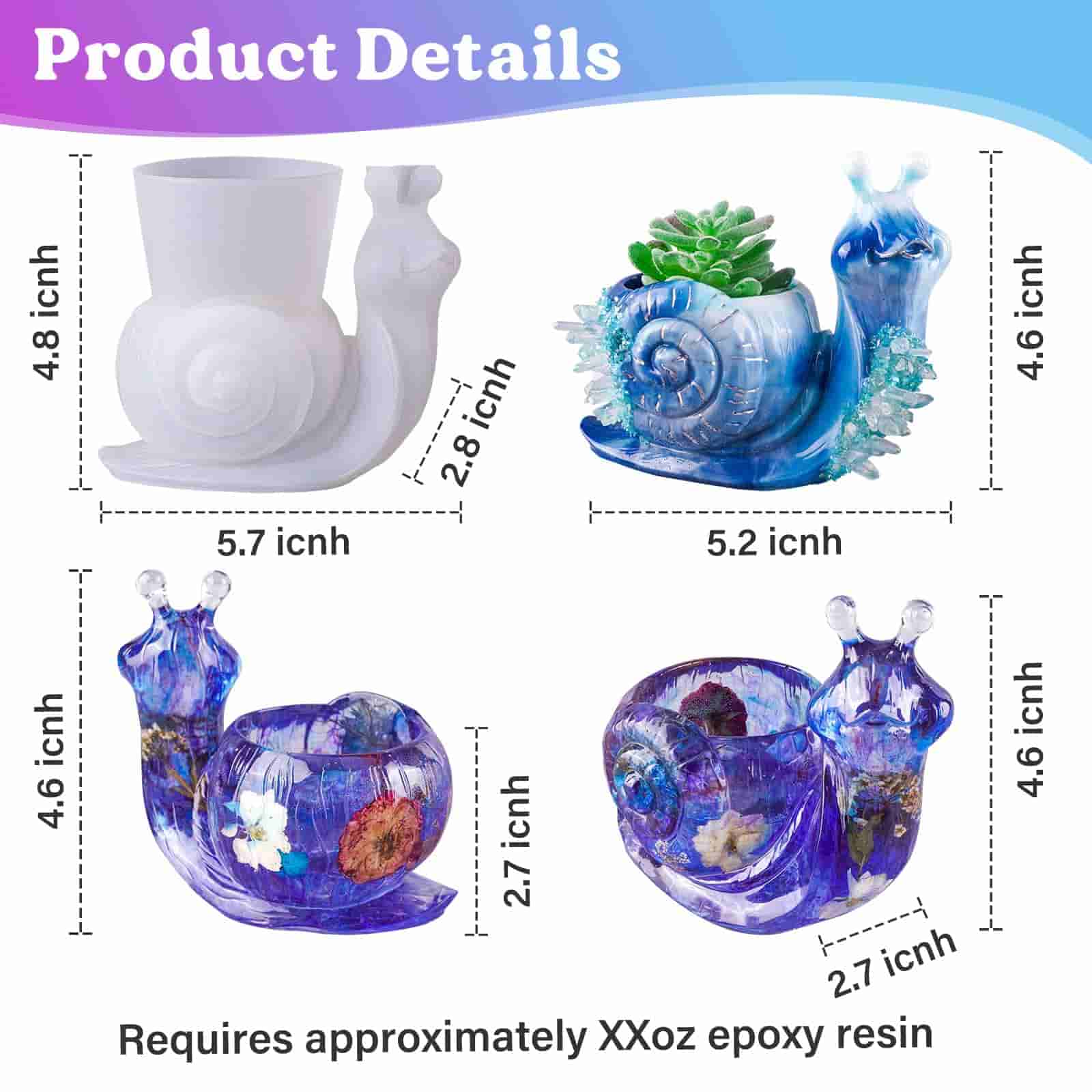 Snail Container Mold