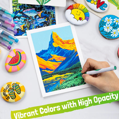 Acrylic Markers for Coloring Books