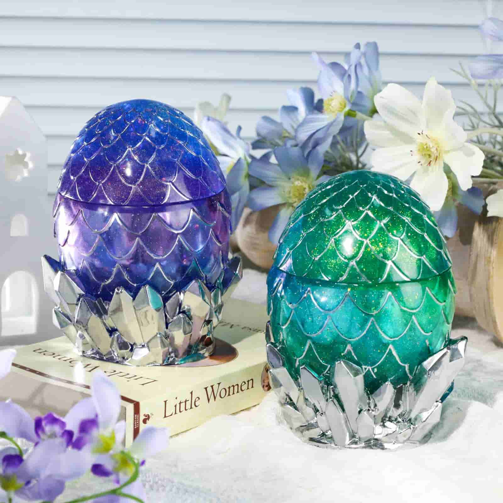 Dragon Egg Jar Molds with Lid