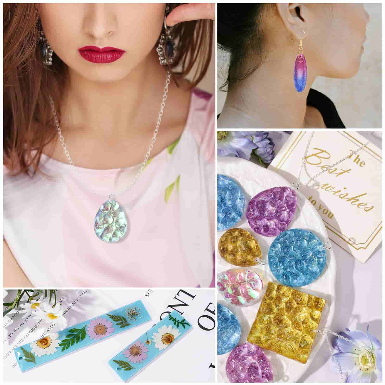 Jewelry Pendants &amp; Bookmark Molds Resin Beginner Kit