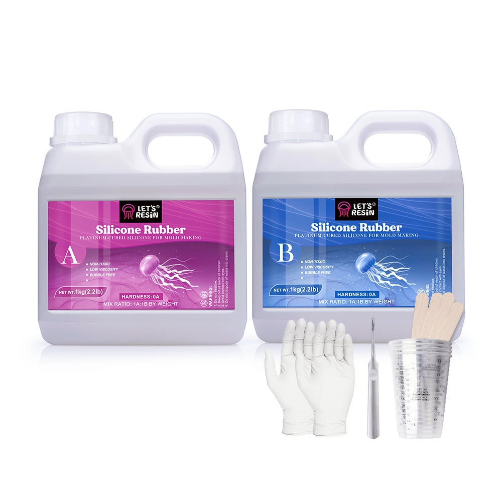 0A Silicone Mold Making All-in-one Kit