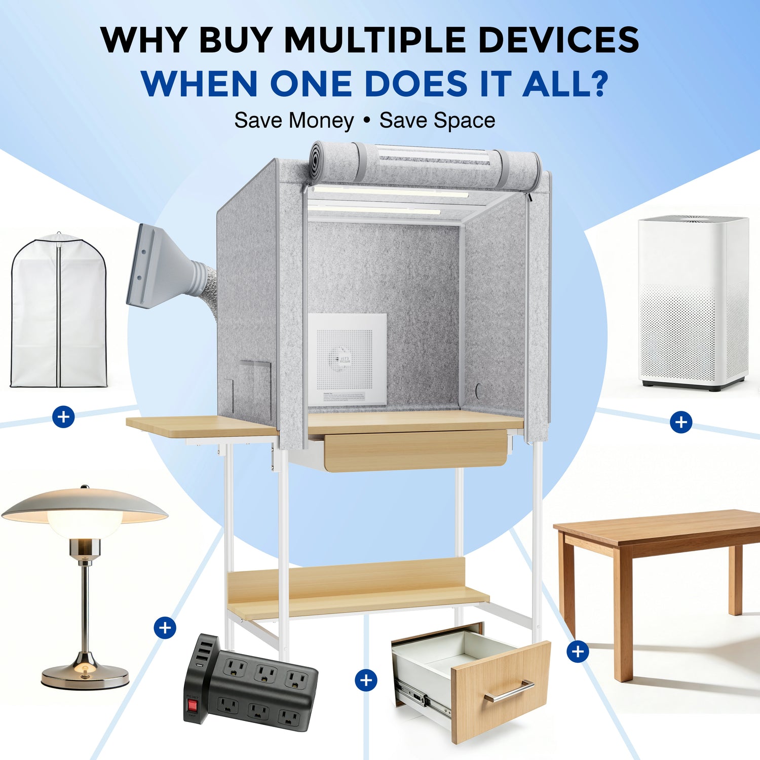 AirCube Multi-Function Purification Workbench