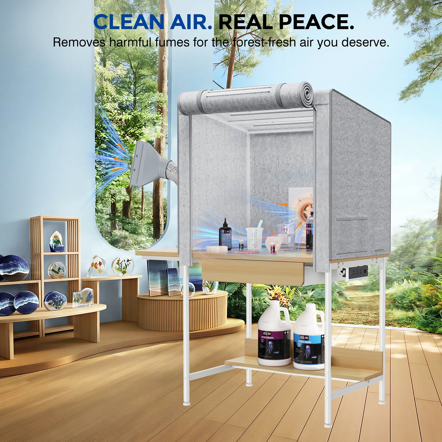 AirCube Multi-Function Purification Workbench