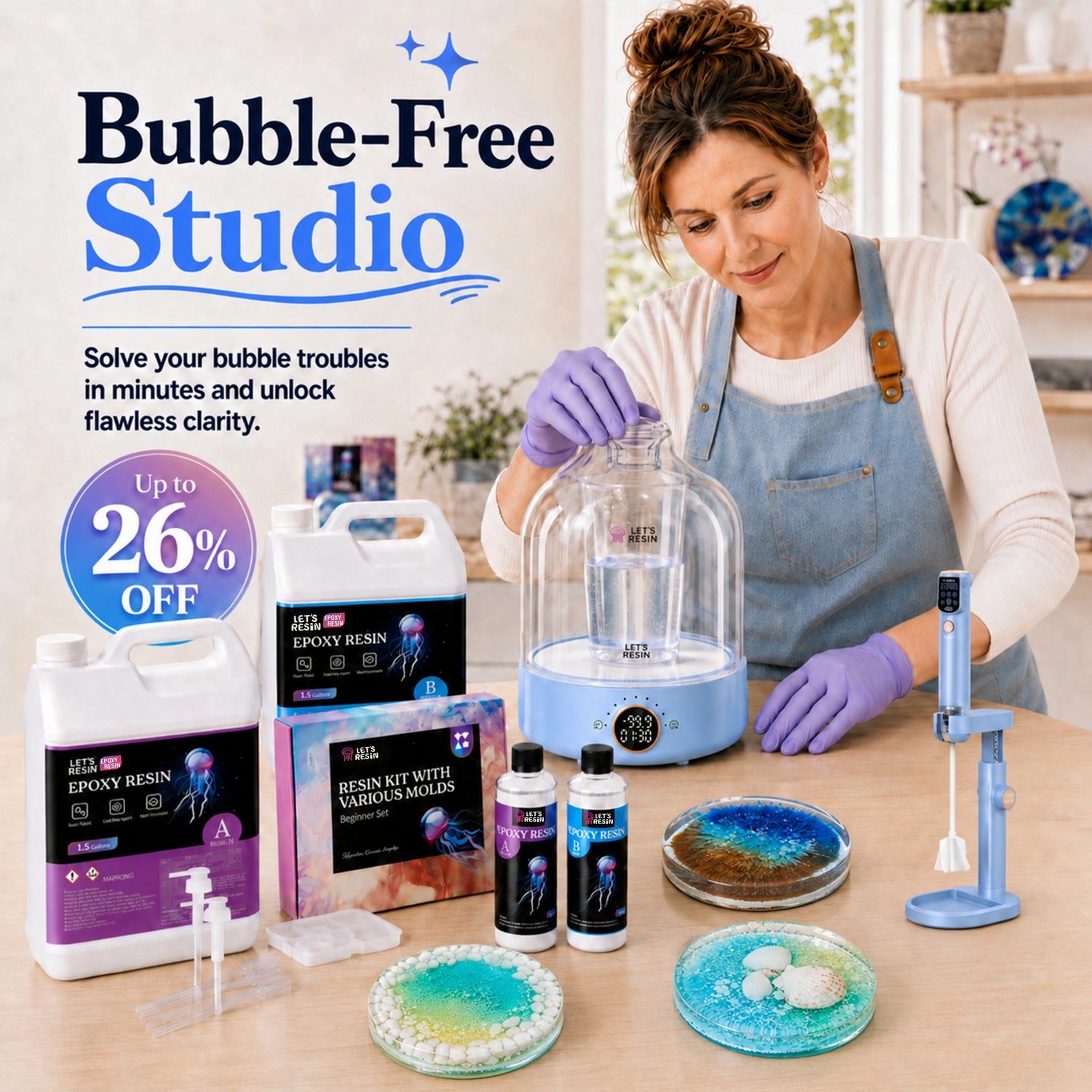 Bubble-Free Studio