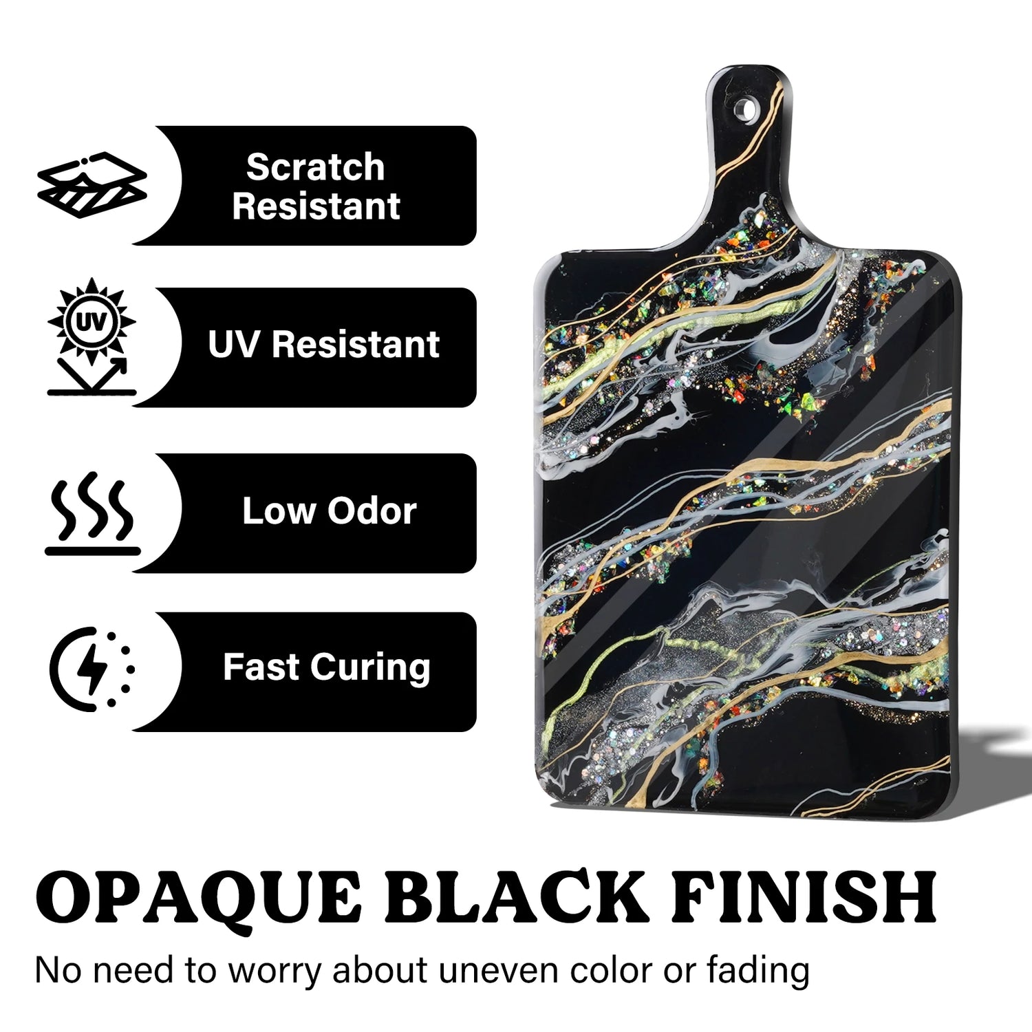 Black Epoxy Resin Kit